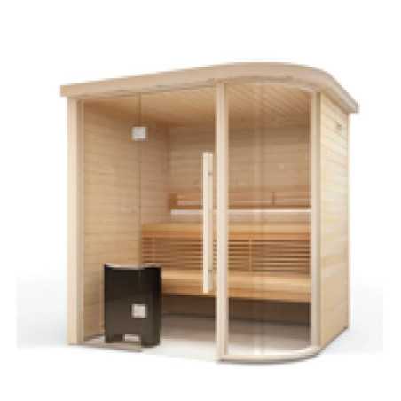 Tyl Sauna Harmony Aspen 1926x1451x2073mm - Completa - SORISA